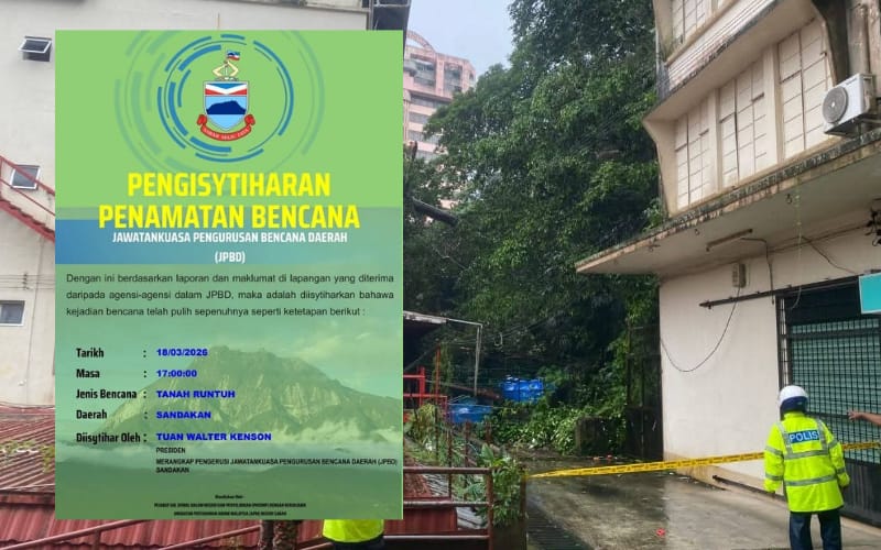 Penduduk dibenar pulang, PPS Sandakan ditutup