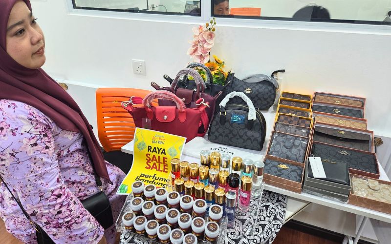 Usahawan tempatan raih peluang di Bazar Raya NADI