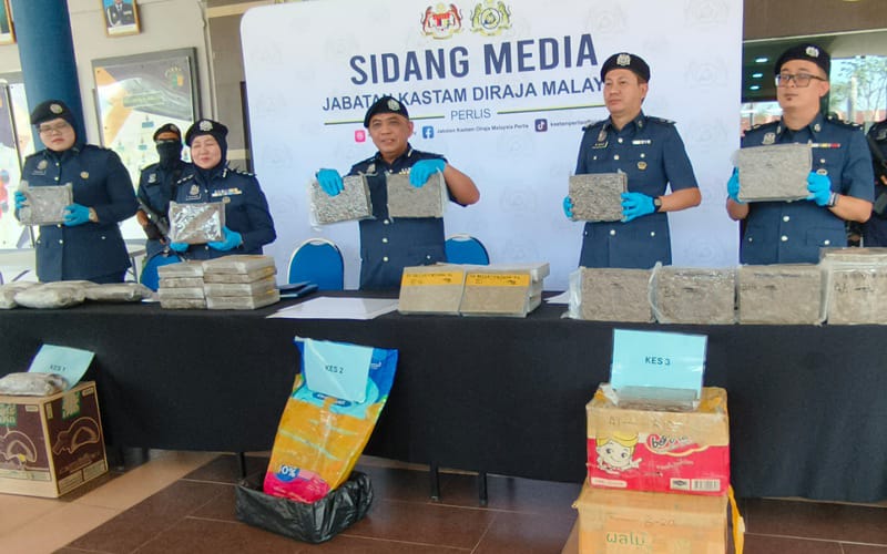 Anjing pengesan bongkar cubaan seludup kanabis di sempadan