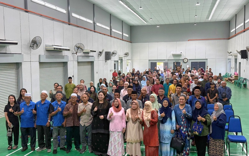 Program Sejambak Kasih JKM ceriakan golongan sasar di Bekenu menjelang Syawal