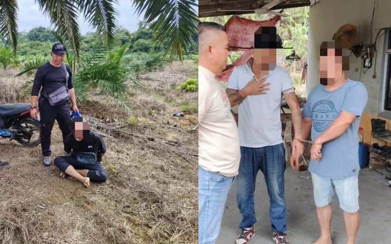 Tiga lelaki ditahan disyaki salah guna dadah di Selangau