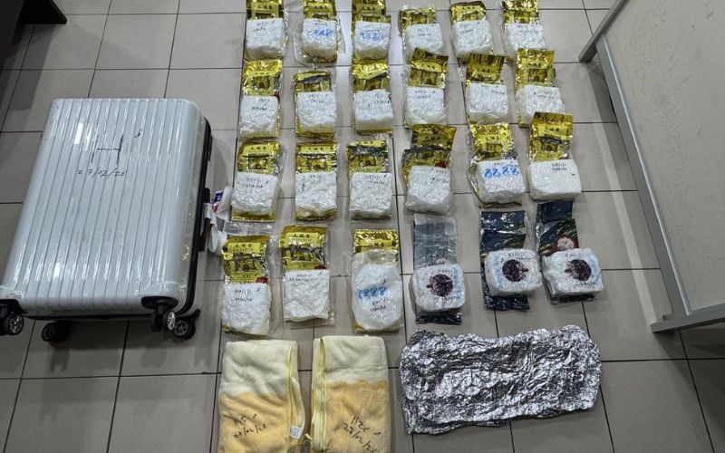 Dadah bernilai RM783,552 dirampas di Lapangan Terbang Miri