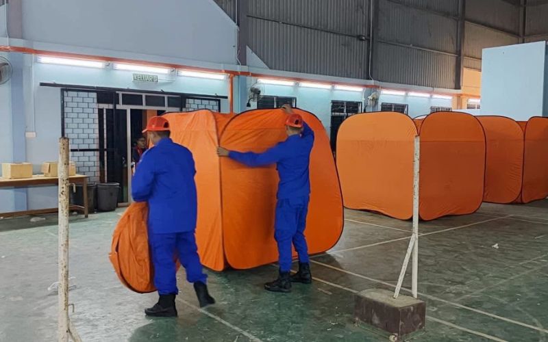 10 mangsa banjir dipindahkan ke PPS Dewan Masyarakat Medamit