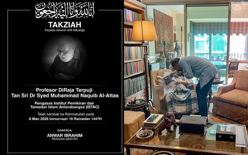 Pemergian Syed Muhammad Naquib Al-Attas kehilangan besar dunia intelektual Islam