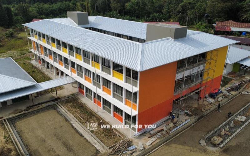 Projek gantian penuh kemudahan SK Babang capai kemajuan 83.34 peratus