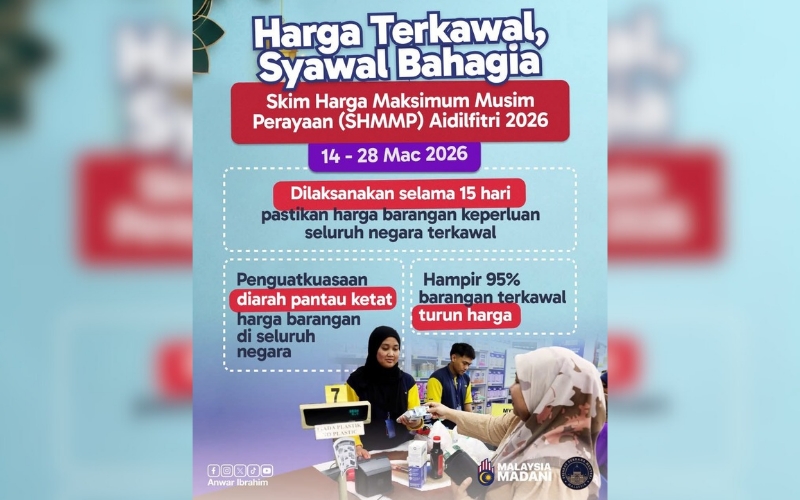 Kerja bukan sekadar janji, Kerajaan MADANI ringankan beban rakyat menjelang Aidilfitri