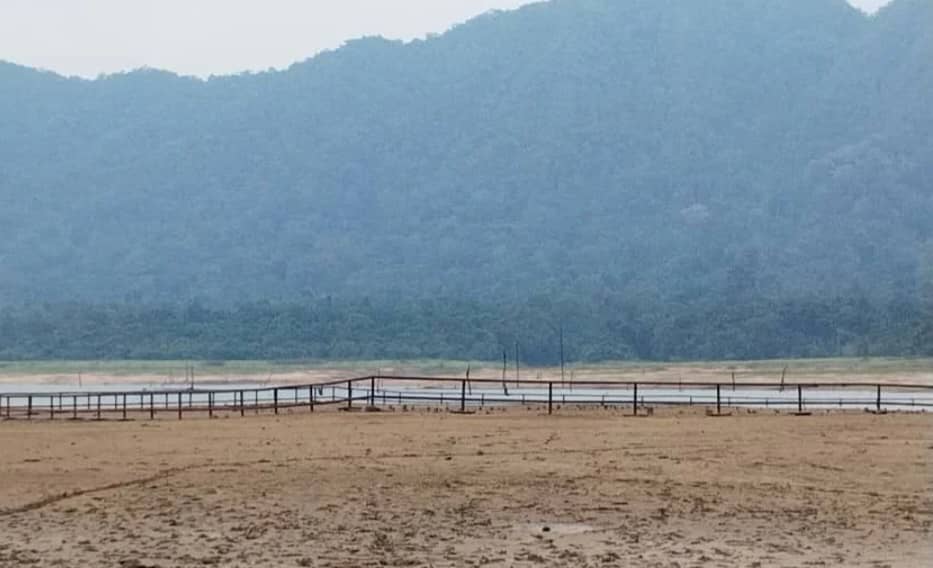 Cuaca panas, kubur lama di Empangan Pedu kini ‘menjelma’ semula