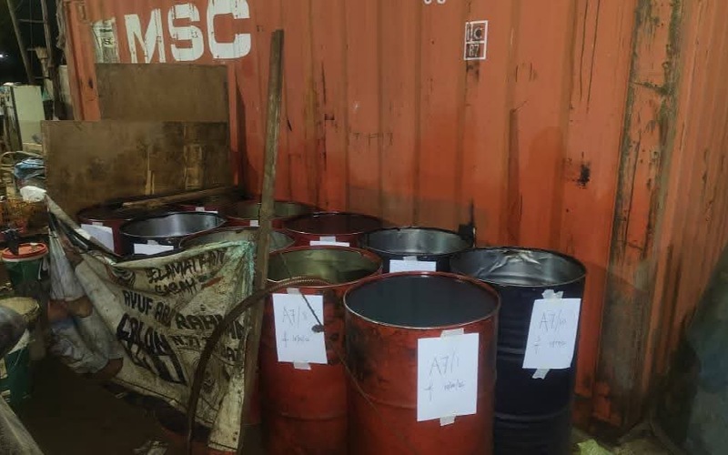 Polis Marin Tawau tumpas penyelewengan diesel lebih RM1 juta