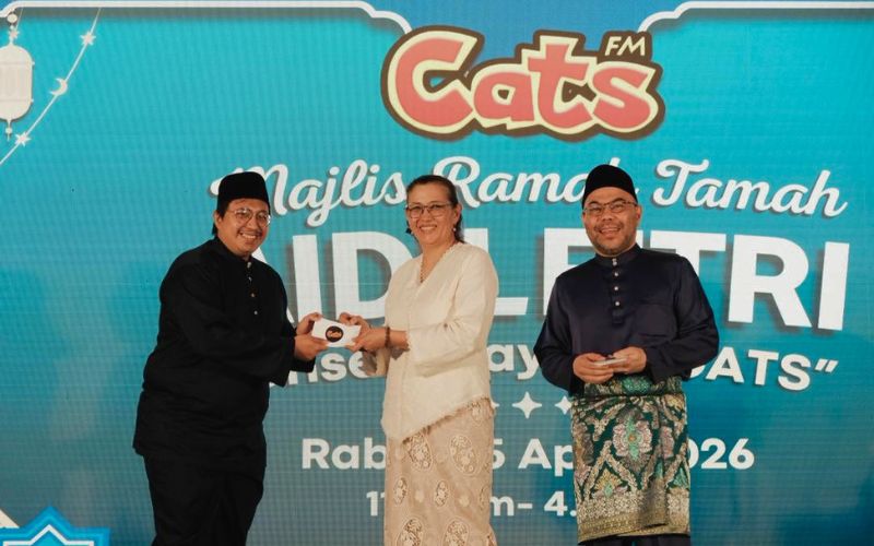 CATS FM santuni golongan istimewa, erat silaturahim menerusi Ohsem Raya
