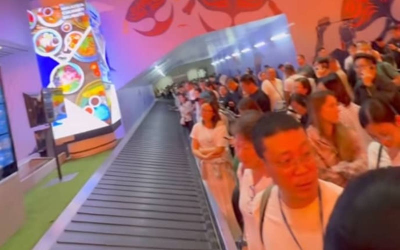 QoS dilaksana termasuk kendali bagasi penumpang