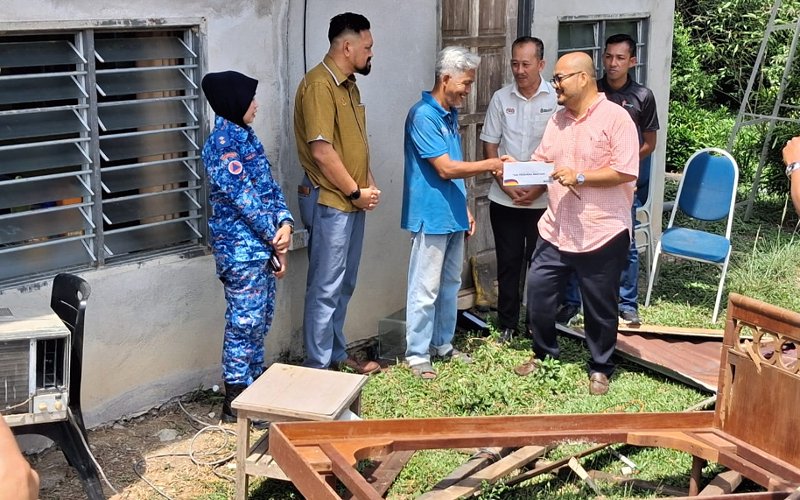 Mangsa ribut, beberapa sekolah di Pendang dapat perhatian Kerajaan MADANI