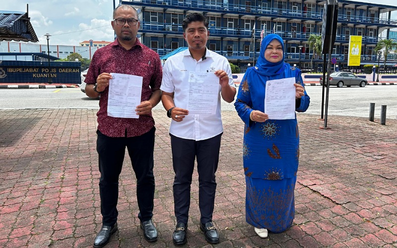 Tiga Penyelaras DUN lapor polis dakwaan fitnah Pemuda Pas Pahang