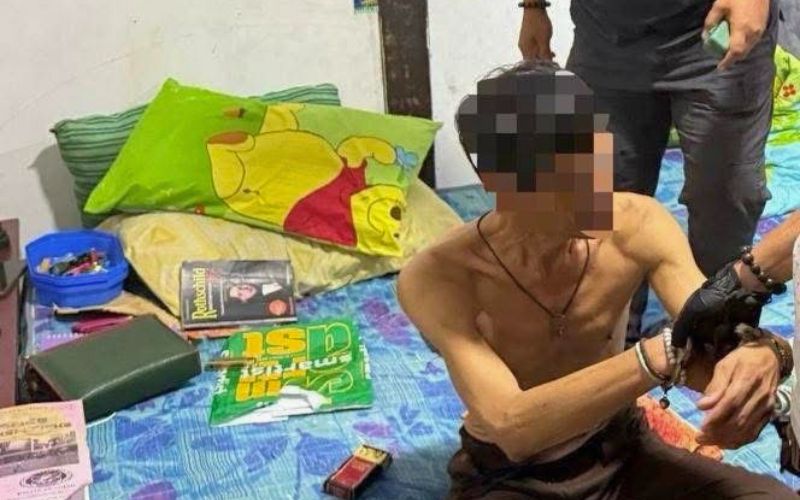 Buruh dicekup bersama syabu di Kampung Lintang