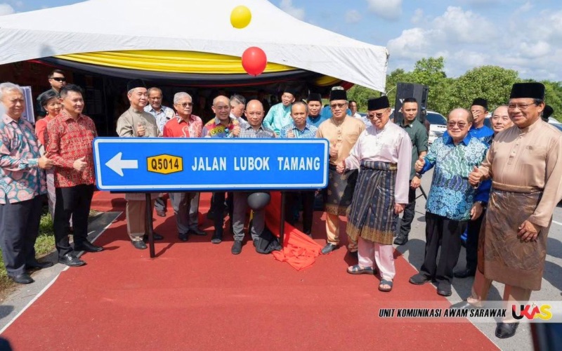 Jalan Lubok Tamang pacu ekonomi Saribas, beri manfaat 3,000 penduduk