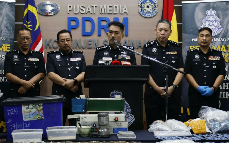 Sindiket dadah guna WhatsApp dan kurier tumpas, rampasan cecah RM16.8 juta