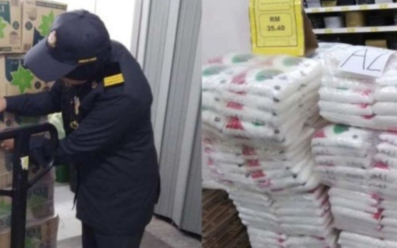 KPDN rampas lebih lapan tan barang kawalan bernilai hampir RM22,000