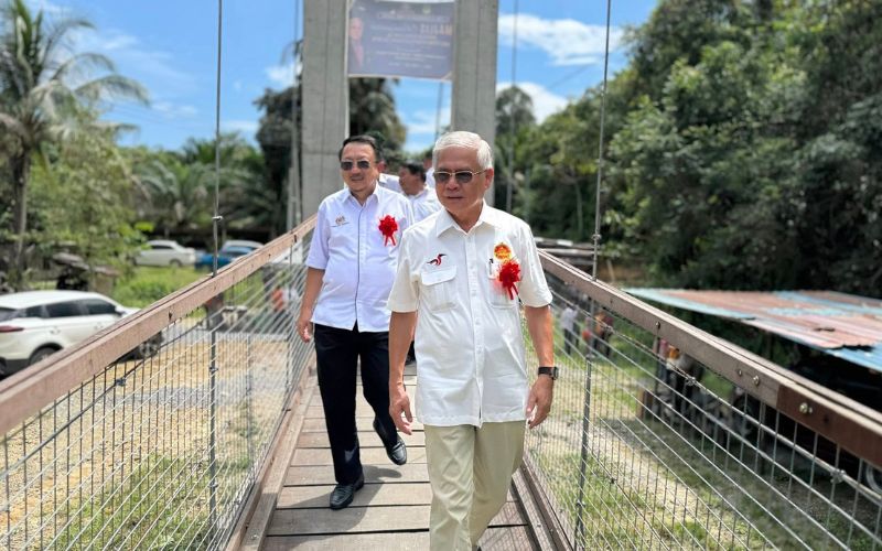 Jambatan baharu Nanga Apan pulihkan akses warga SK Ulu Kabo