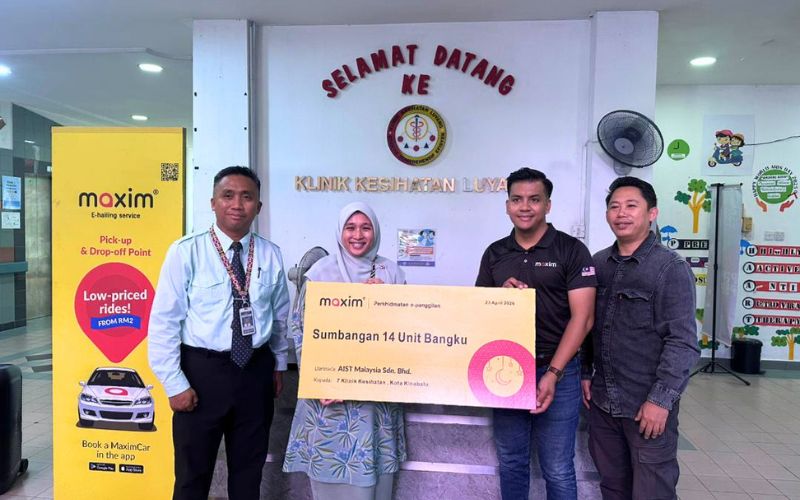 Penyedia e-Hailing bantu klinik, sedia kemudahan tempat duduk untuk pesakit