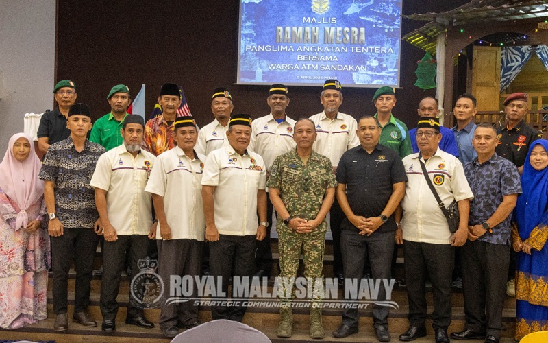 18 veteran tentera dirai pada majlis bersama Panglima ATM