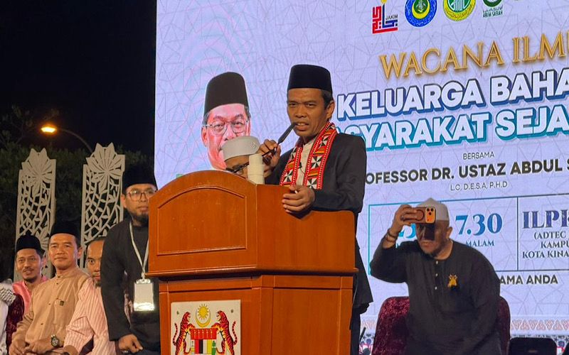 UAS tarik lebih 3,000 hadirin ke wacana ilmu di Sepanggar
