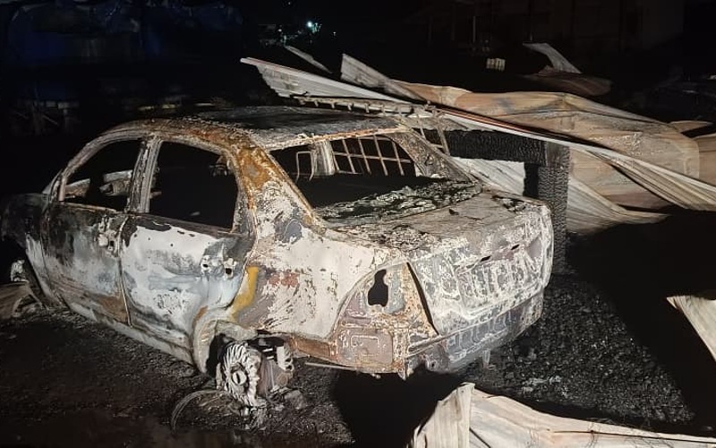 Dua blok kuarters guru, kantin SK Imbak musnah dalam kebakaran