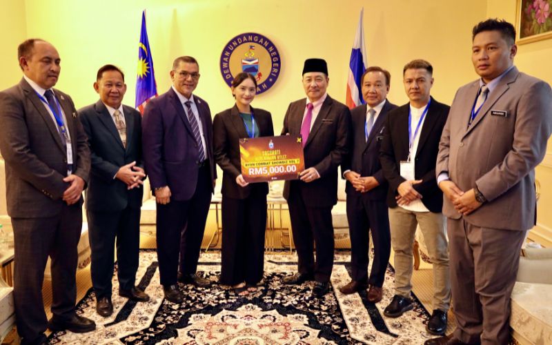 Atlet muay thai Sabah, Emmabell Cassandra terima pengiktirafan atas kejayaan antarabangsa