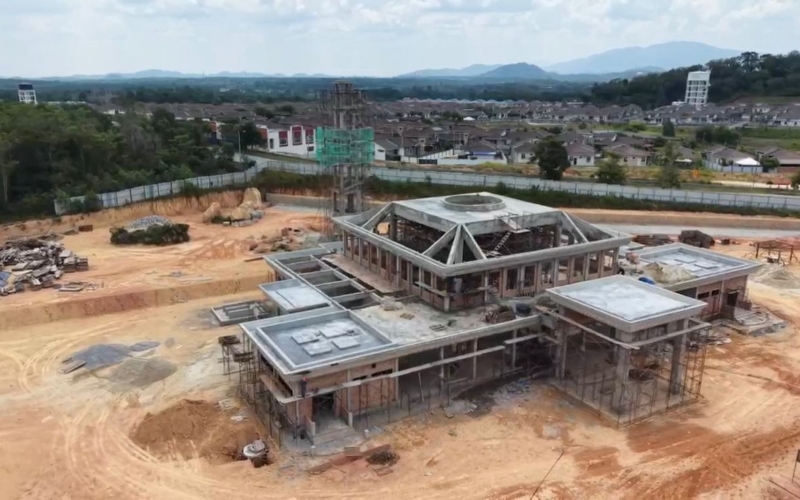 Masjid Lesung Batu dijangka siap Ogos, tampung keperluan komuniti