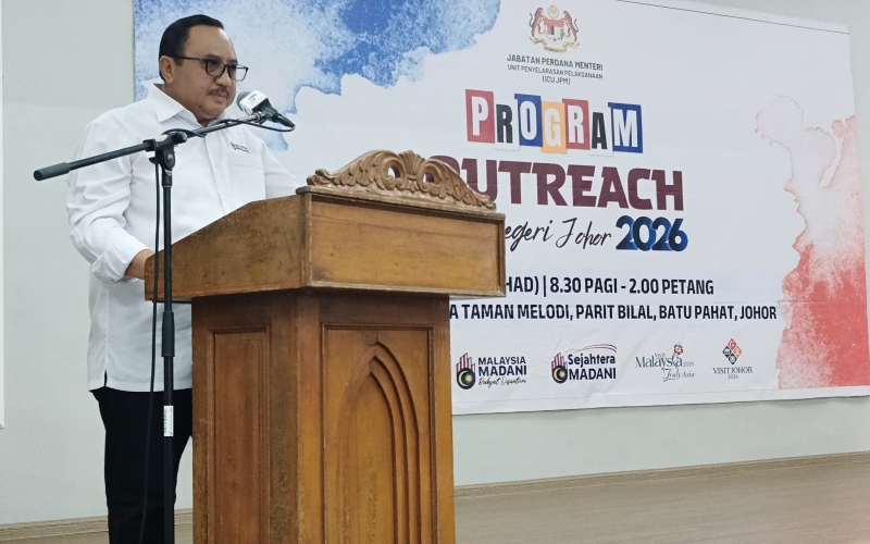 Program Outreach Johor 2026 dekati rakyat, perkasa agenda Sejahtera MADANI