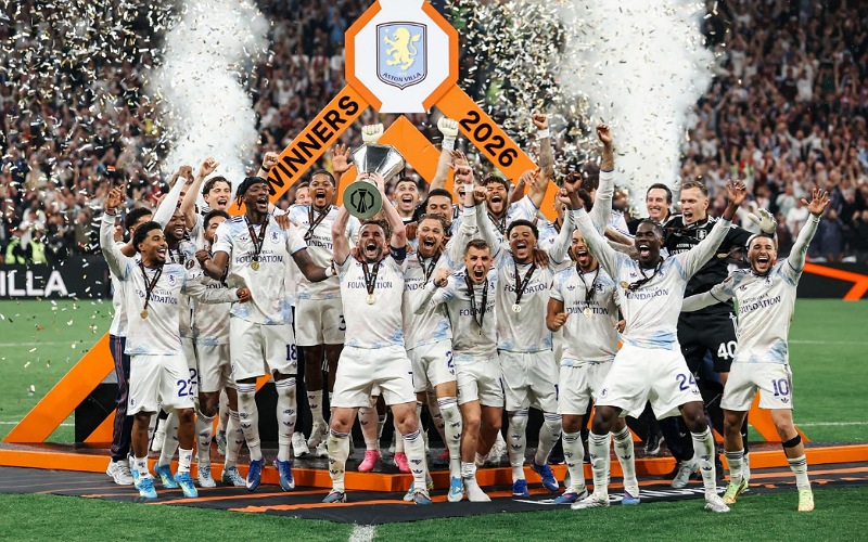 Villa angkat Piala Liga Europa selepas 30 tahun