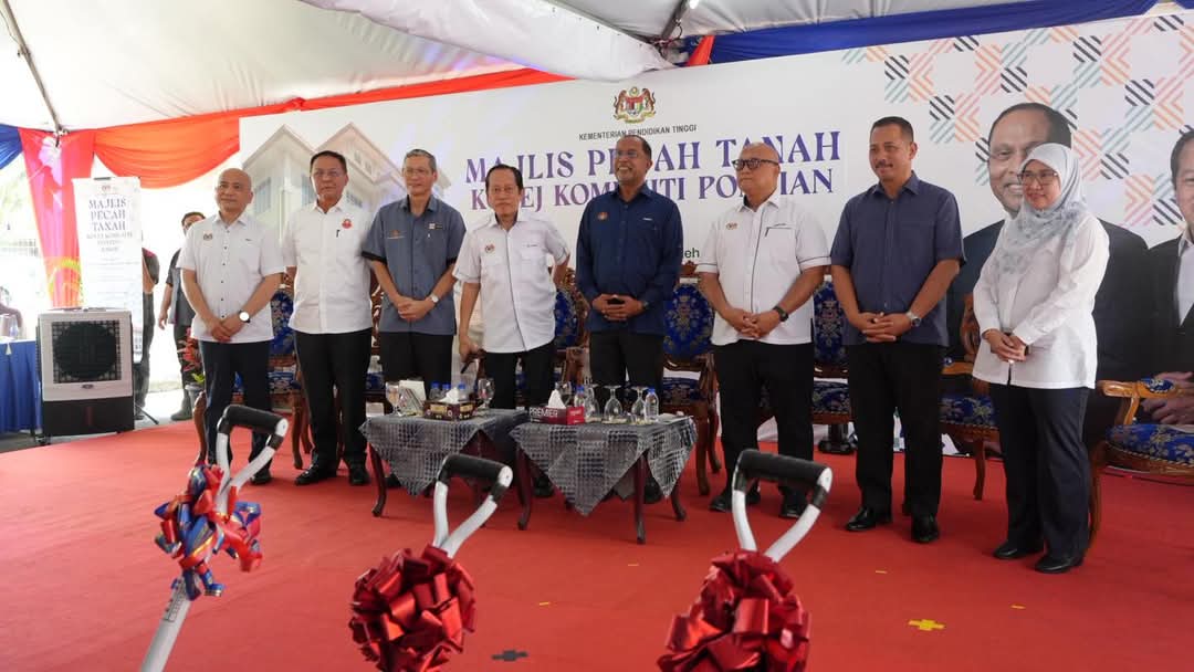 Kolej Komuniti Pontian dibangunkan, perkukuh TVET dan pertanian pintar di Johor