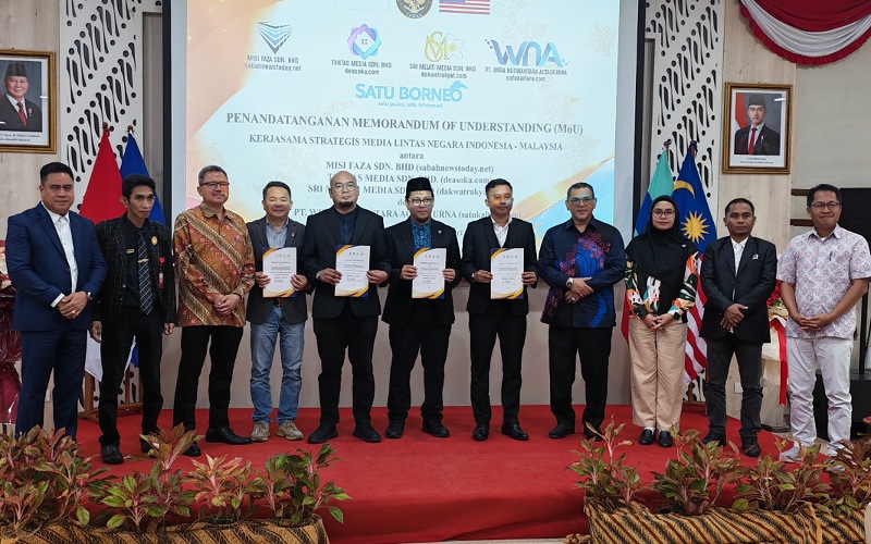 Kerjasama media Sabah, Kaltara pacu  pembangunan sempadan melalui Sosek Malindo