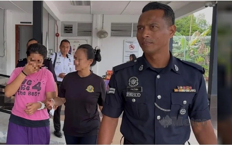 Dua wanita direman, mangsa dipukul dan dipaksa berbogel dalam kes samun