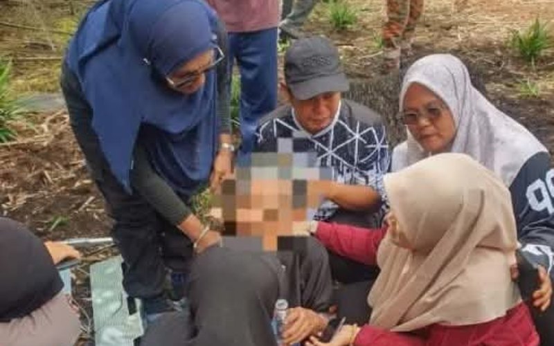 Dua hari hilang dalam kebun sawit, warga emas 77 tahun ditemukan selamat