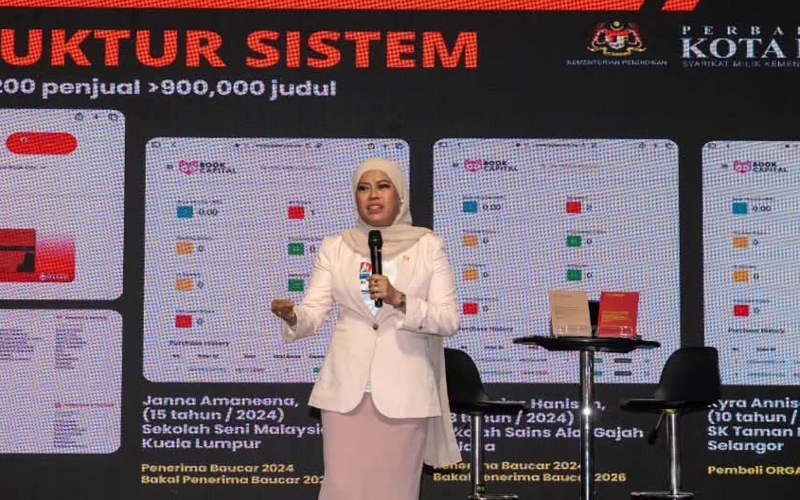 Sistem pendigitalan jadikan Baucar Buku MADANI rekod pencapaian luar biasa