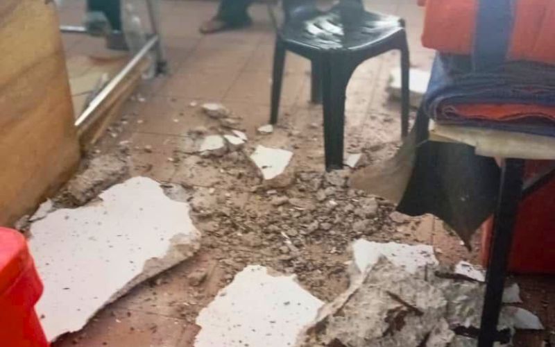 Siling runtuh di Tamu Limbang, MDL peruntuk RM1 juta naik taraf