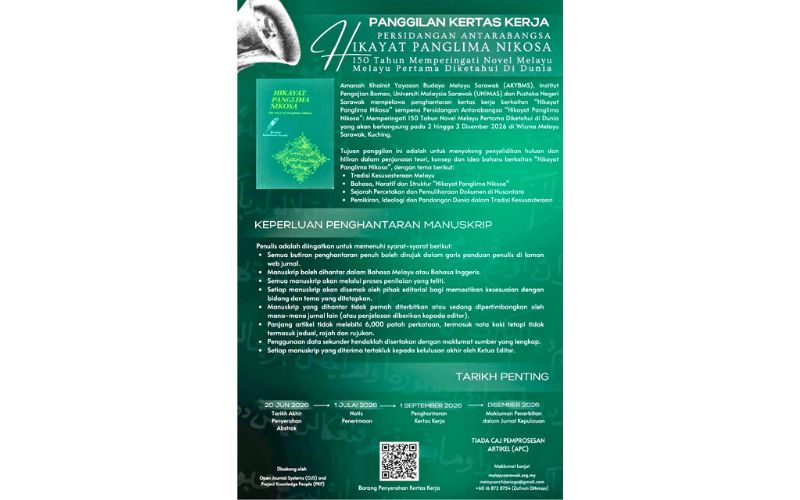 Jejak novel pertama Melayu: Ilmuwan dipelawa rungkai Hikayat Panglima Nikosa