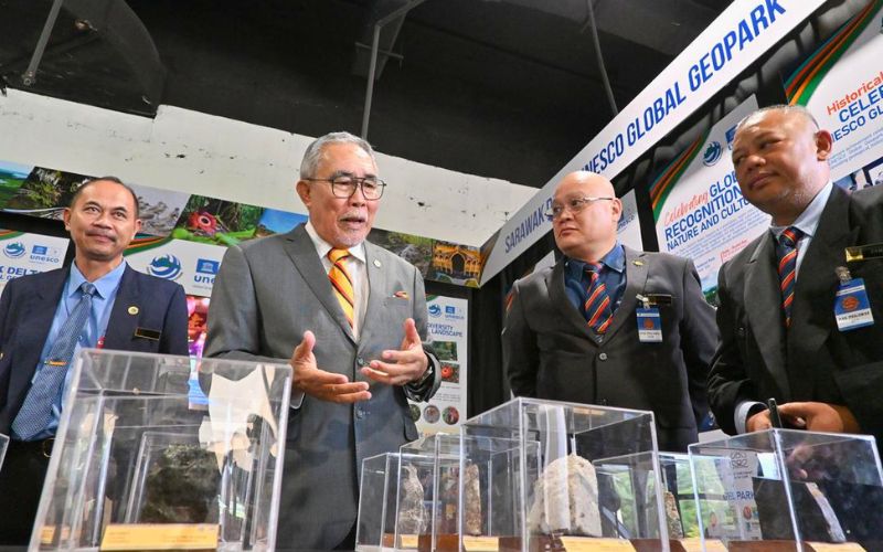 Pameran Sarawak Delta UNESCO Global Geopark di DUN Sarawak tingkat kesedaran awam