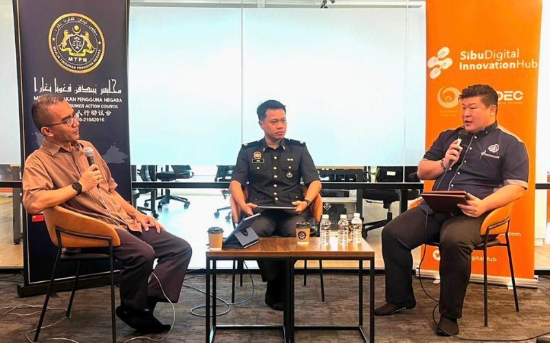 Program Jom Ngopi bersama MTPN perkasa literasi digital komuniti Sibu
