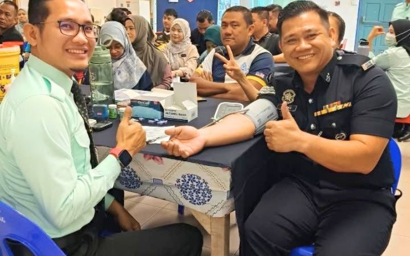 Saringan awal pastikan warga IPD Limbang kekal cergas