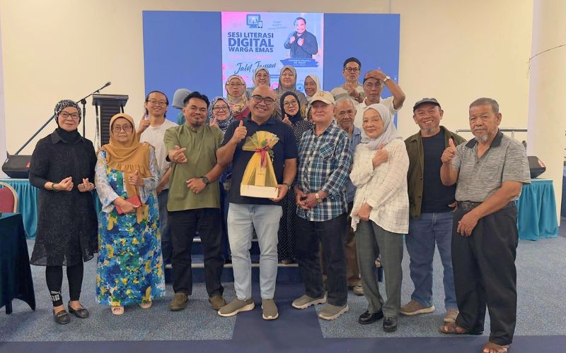 Warga emas teruja pelajari ilmu produksi digital, bakal hasilkan video ‘Mengingati Ibu’