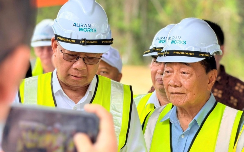 Projek Sistem Air Akut Rantau Panjang capai tahap 33 peratus siap