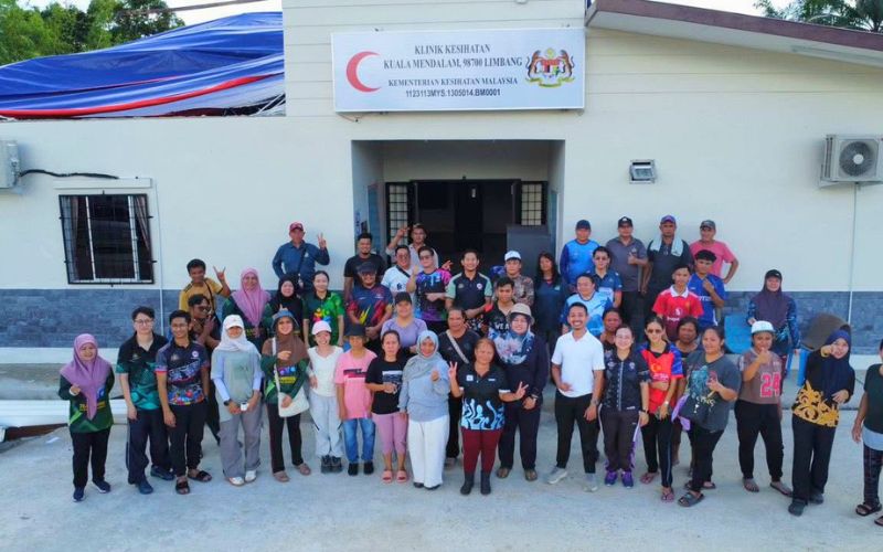 Muafakat penduduk bersihkan Klinik Kuala Mendalam dipuji