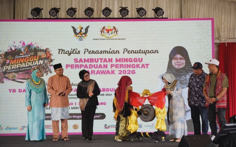 30,000 pengunjung meriahkan sambutan Minggu Perpaduan Sarawak di Miri