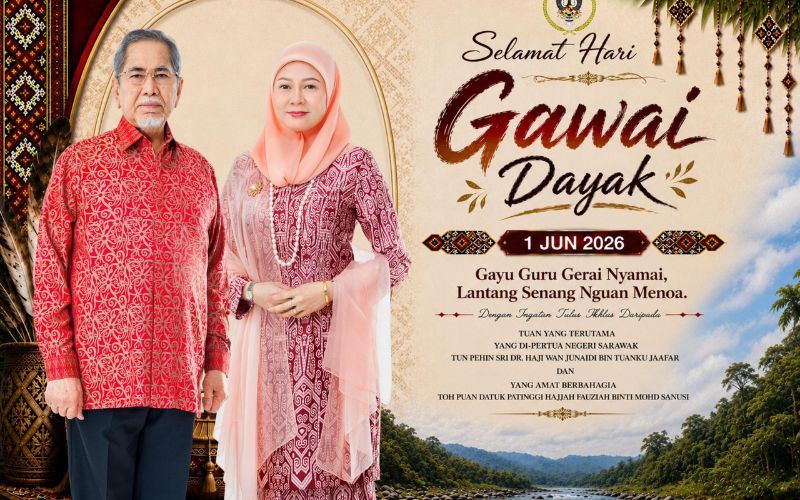 Gawai Dayak platform perkukuh perpaduan, warisan budaya dan daya saing rakyat Sarawak