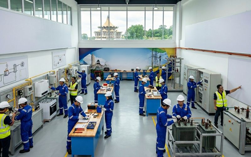 UNIMAS diiktiraf Pusat Latihan Kekompetenan Gas dan Elektrik