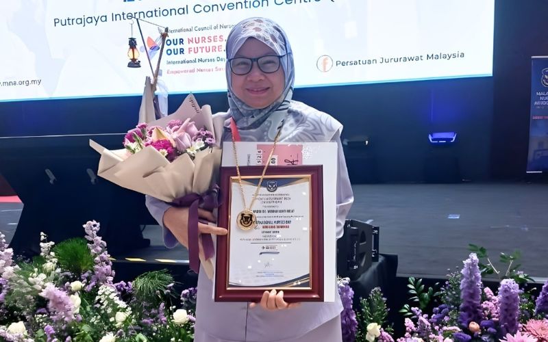 Pensyarah kanan UMS dinobat Tokoh Jururawat Pendidikan Kebangsaan 2026