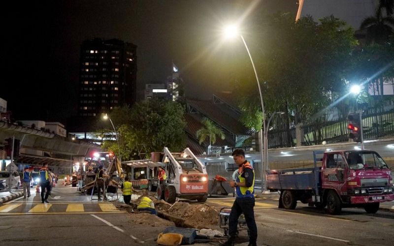 DBKL keluarkan 9 kompaun dalam Op Korekan Jalan Awam