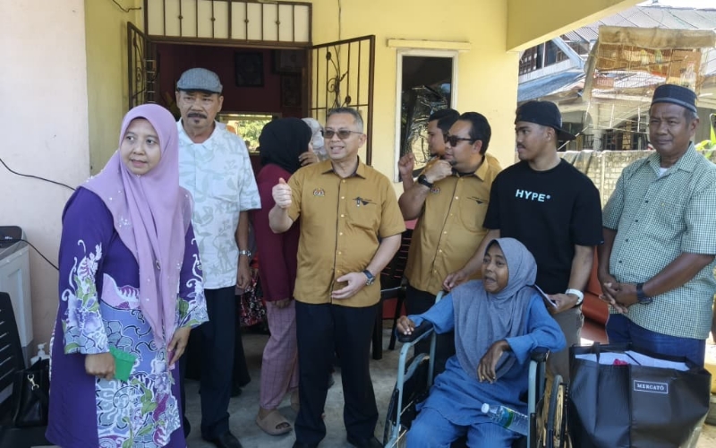 Ziarah Shifa Sejahtera MADANI santuni pesakit strok di Dungun