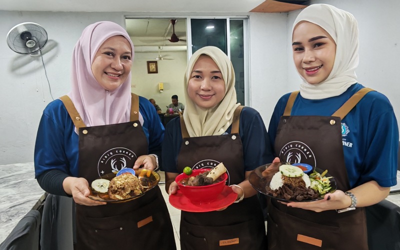 Sentuhan Bibiq jadi legasi, 3 sepupu kekalkan citarasa masakan payau