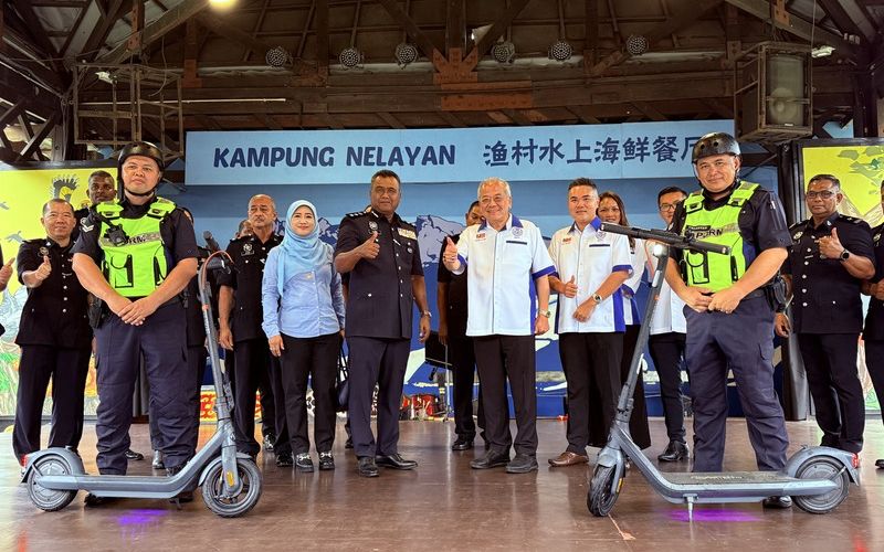 Skuter rondaan perkukuh pencegahan jenayah taman rekreasi, fokus lindungi warga emas